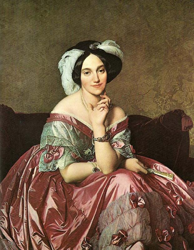 Jean-Auguste Dominique Ingres the baroness rothschild